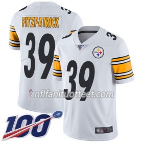 Miesten Pittsburgh Steelers NFL Pelipaita Minkah Fitzpatrick 39 Nike Valkoinen 100th